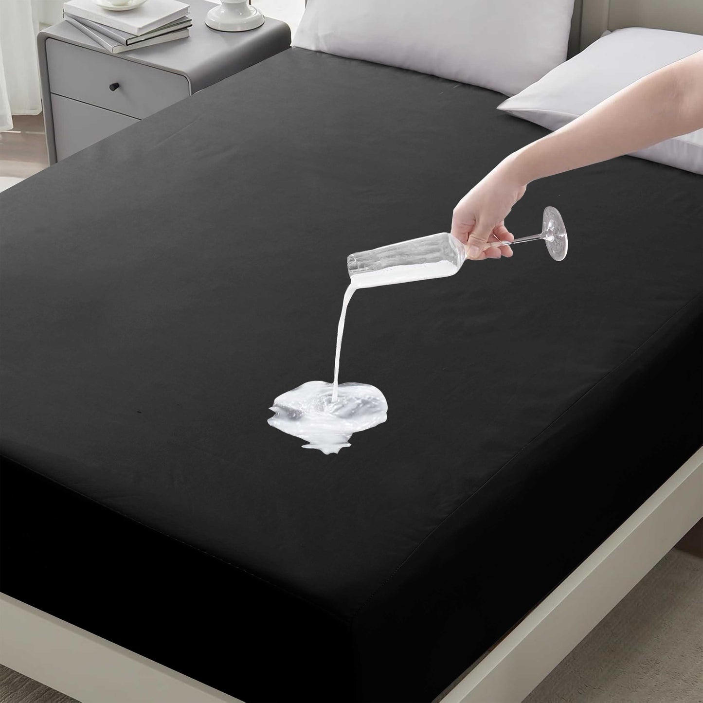 Waterproof Deep Pocket Fitted Sheet