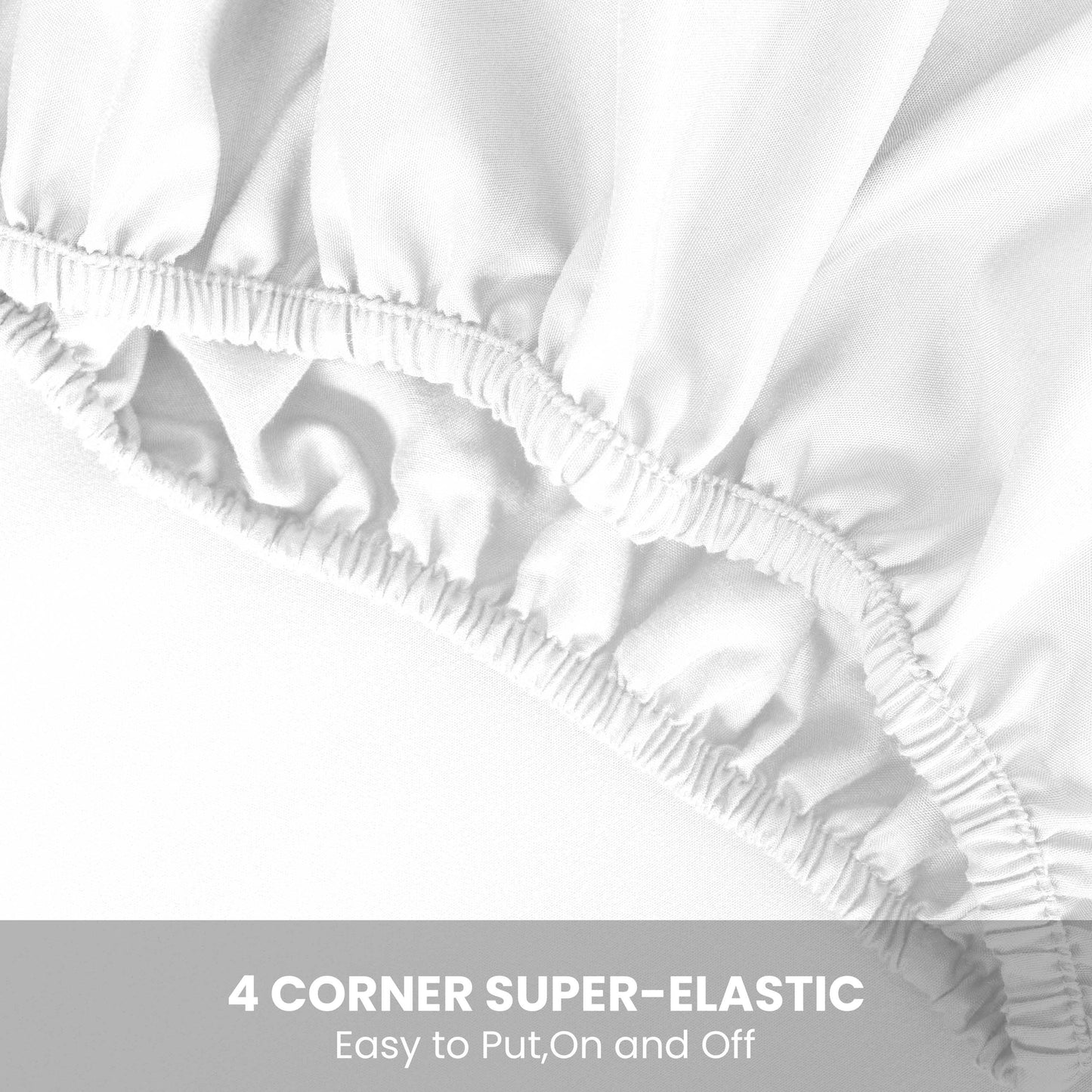 Waterproof Deep Pocket Fitted Sheet