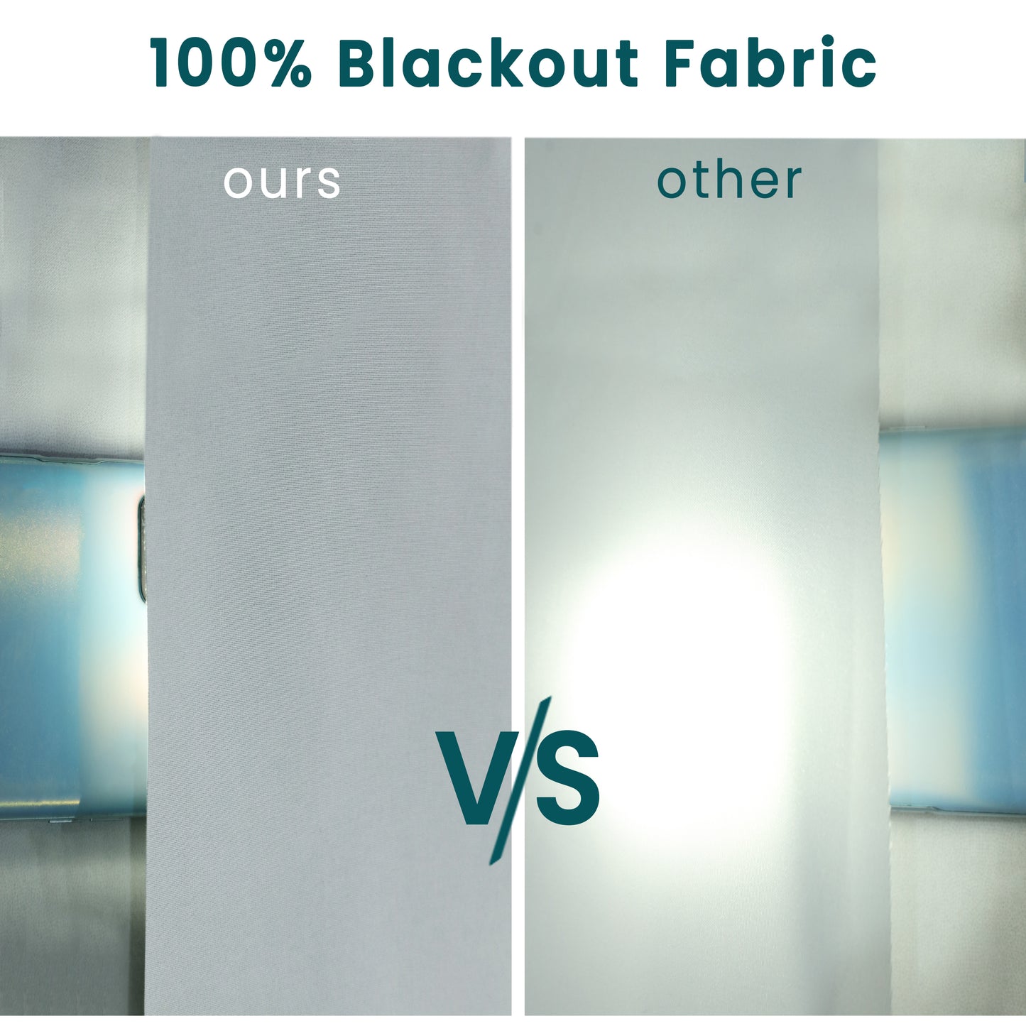 White Blackout Lining Fabric by Yard 110” Wide