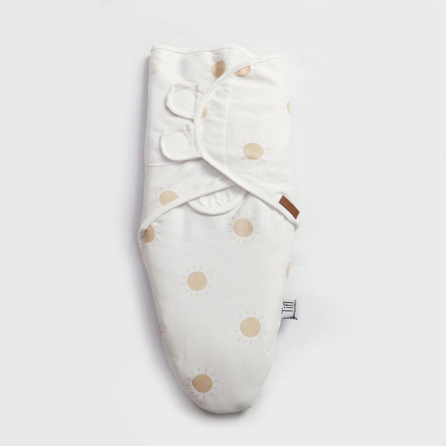 Baby Swaddle Ivory Cream (ABC, Sun, Banana)