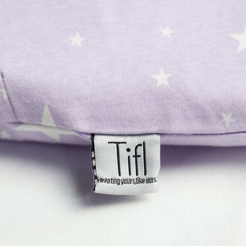 Baby Swaddle Lilac (Stripes, Clouds, Stars)