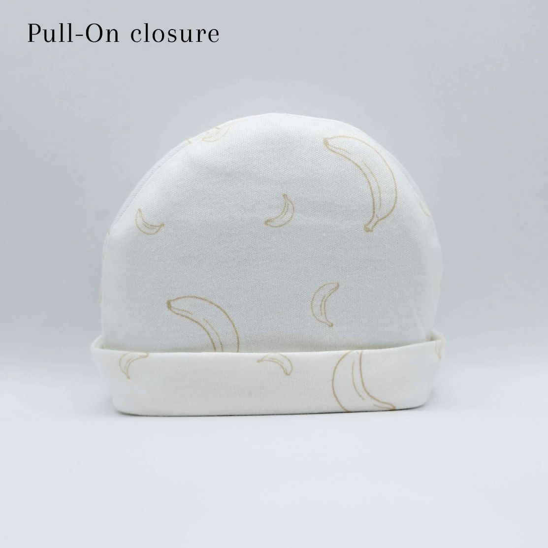 Baby Cap Ivory Cream Banana