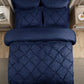 Pintuck Duvet Cover Set
