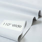 White Blackout Lining Fabric by Yard 110” Wide