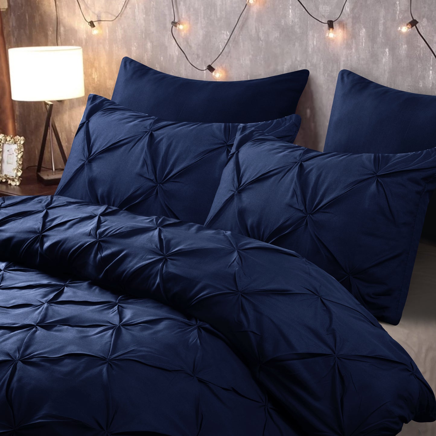 Pintuck Duvet Cover Set
