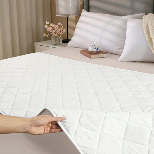 Microfiber Absorbency Bed Pad with Tuckable Side