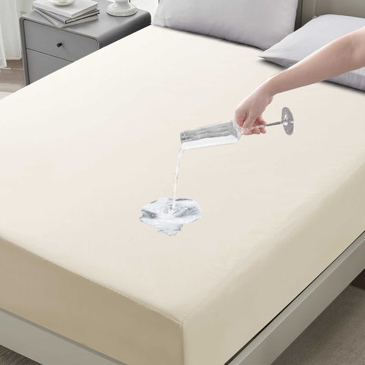 Waterproof Deep Pocket Fitted Sheet