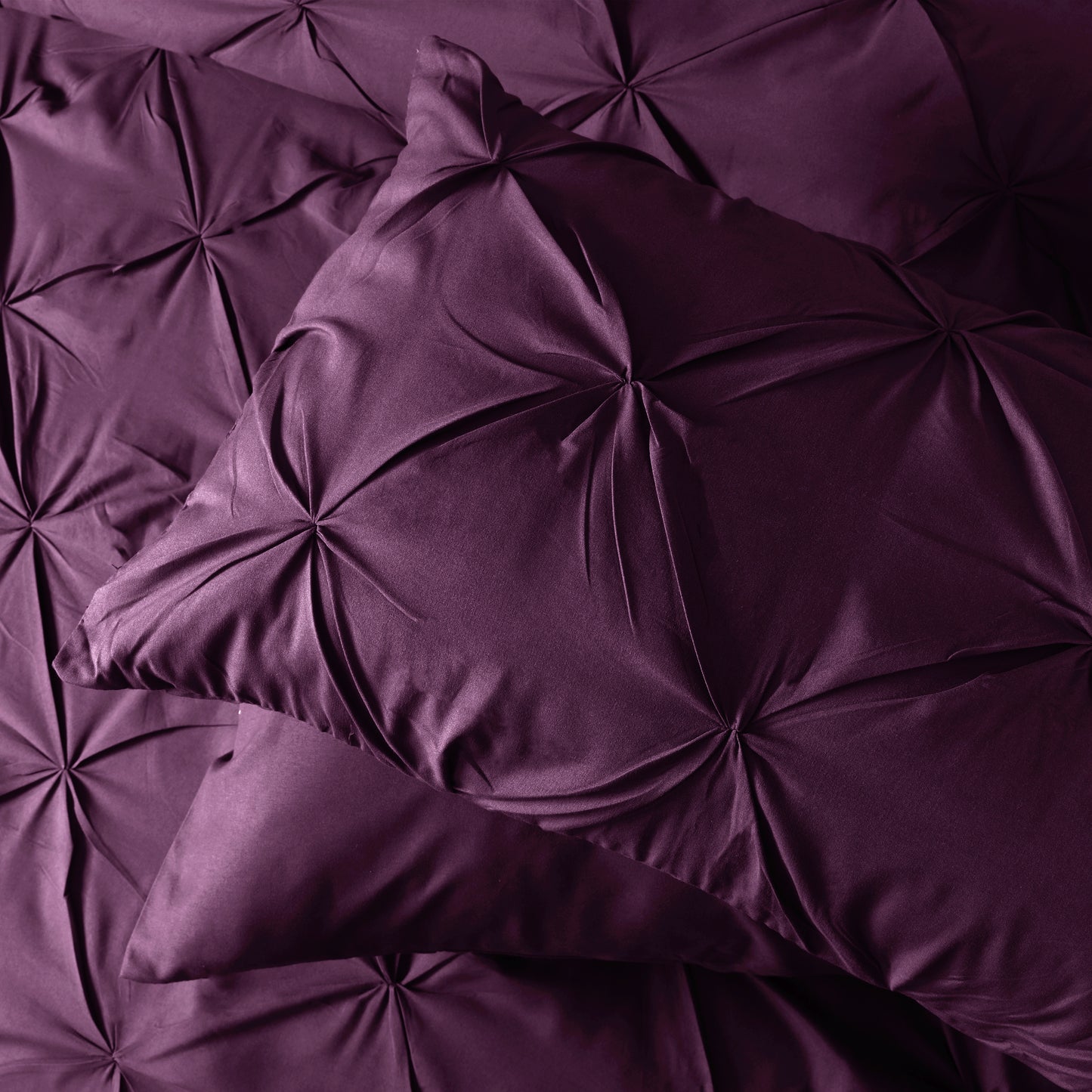 Pintuck Duvet Cover Set