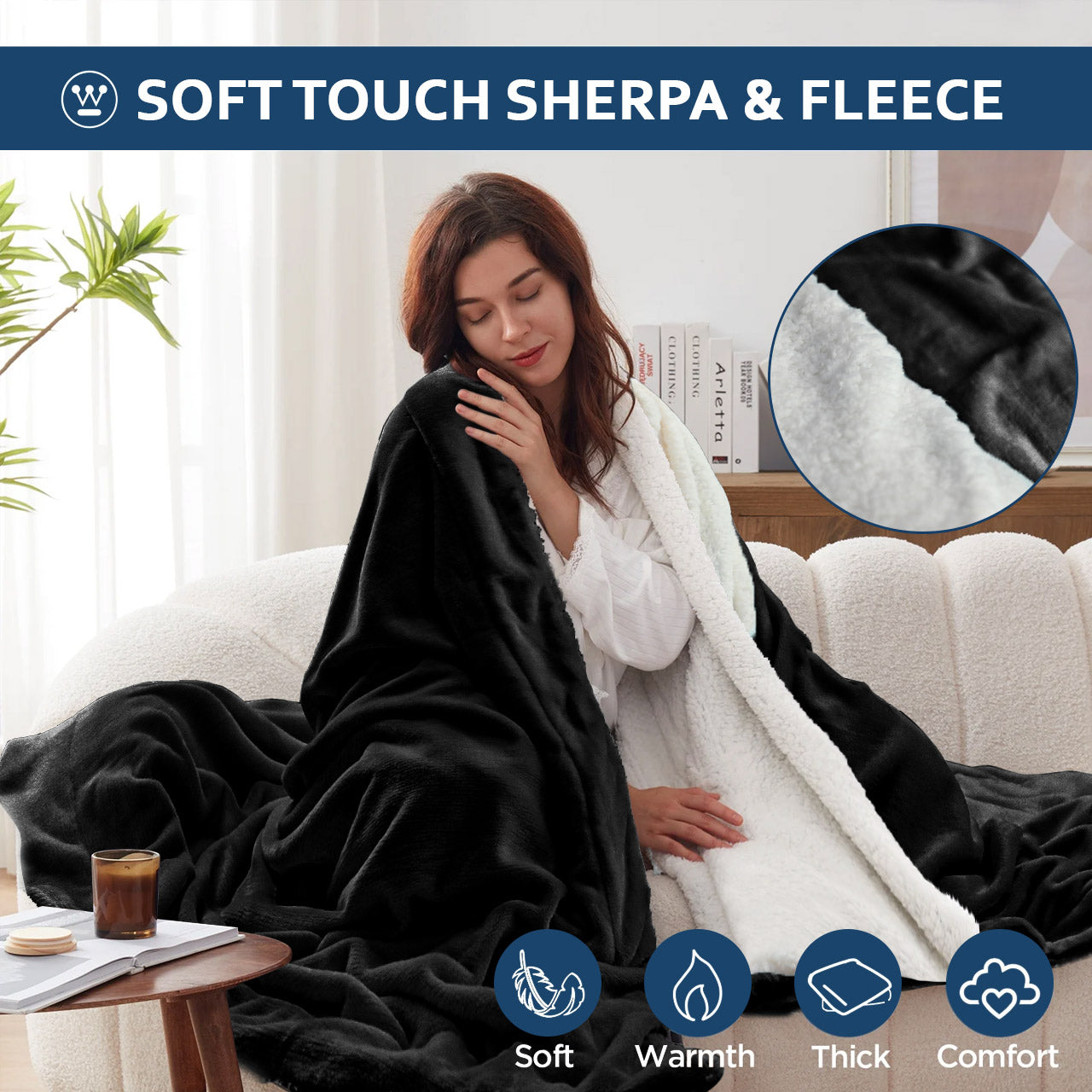 UltraSoft Sherpa Blankets