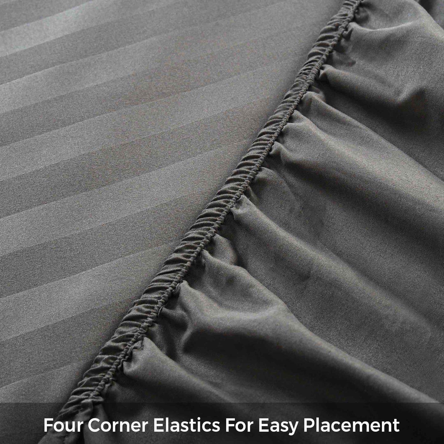 Premium Quality Stripe Fitted Sheet