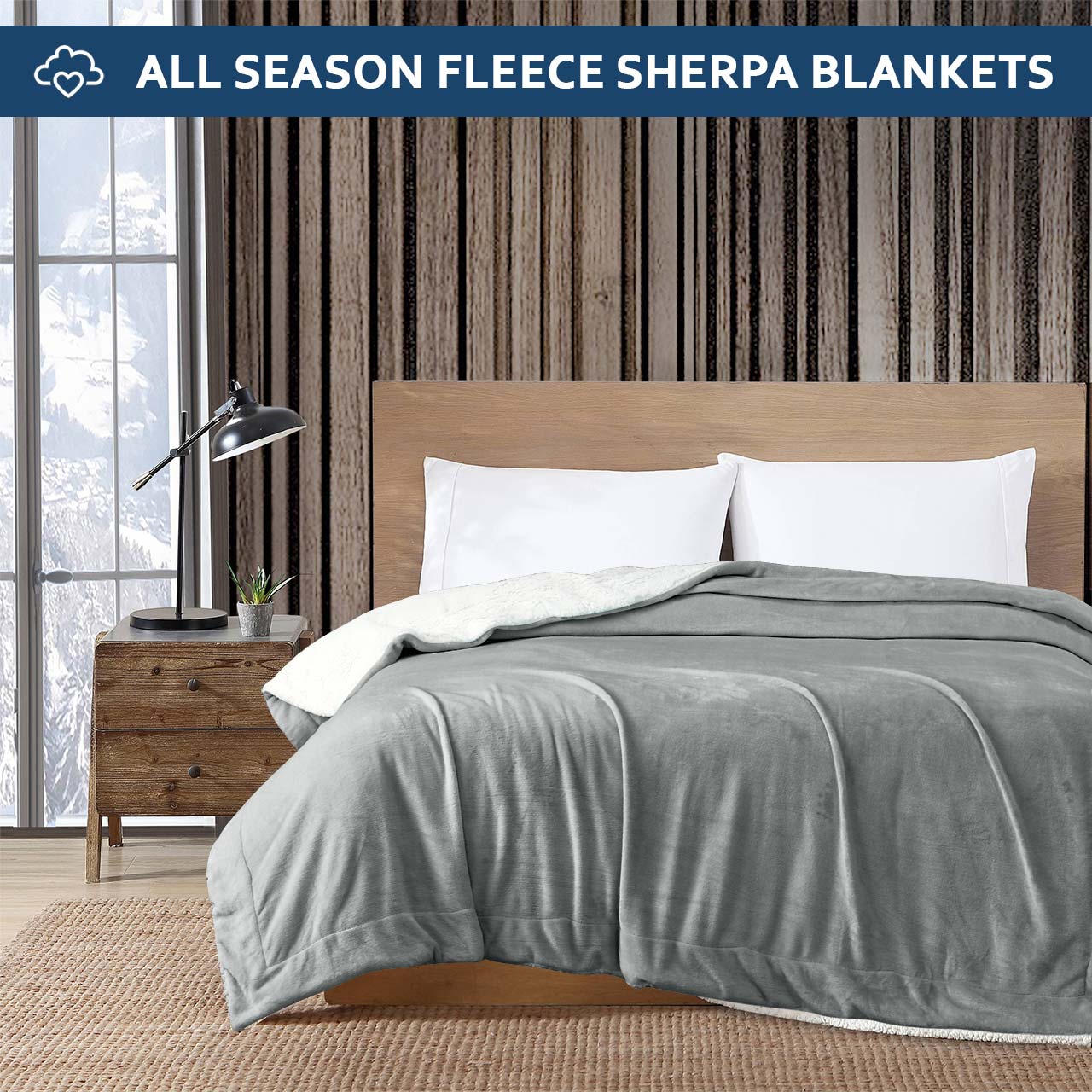 UltraSoft Sherpa Blankets