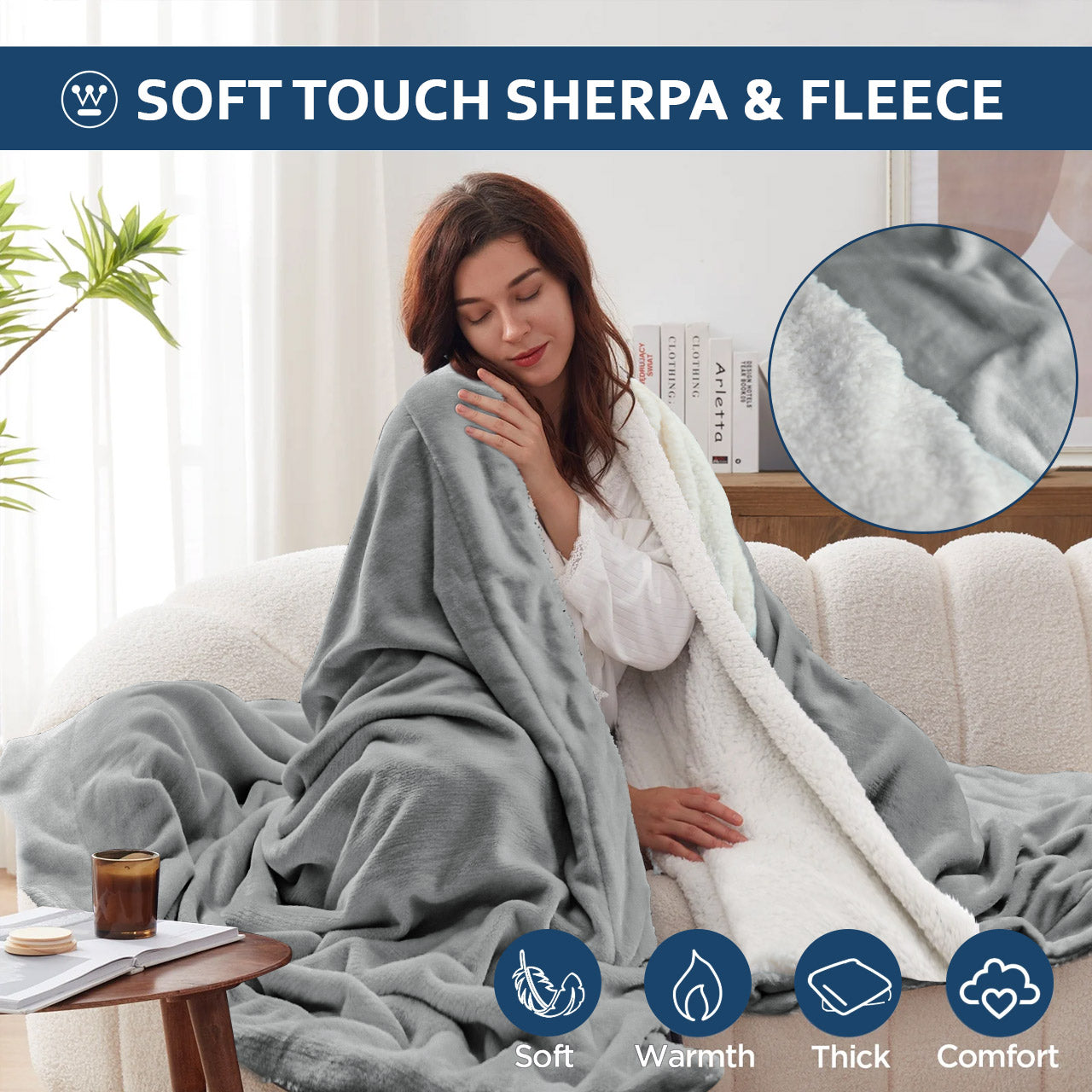 UltraSoft Sherpa Blankets