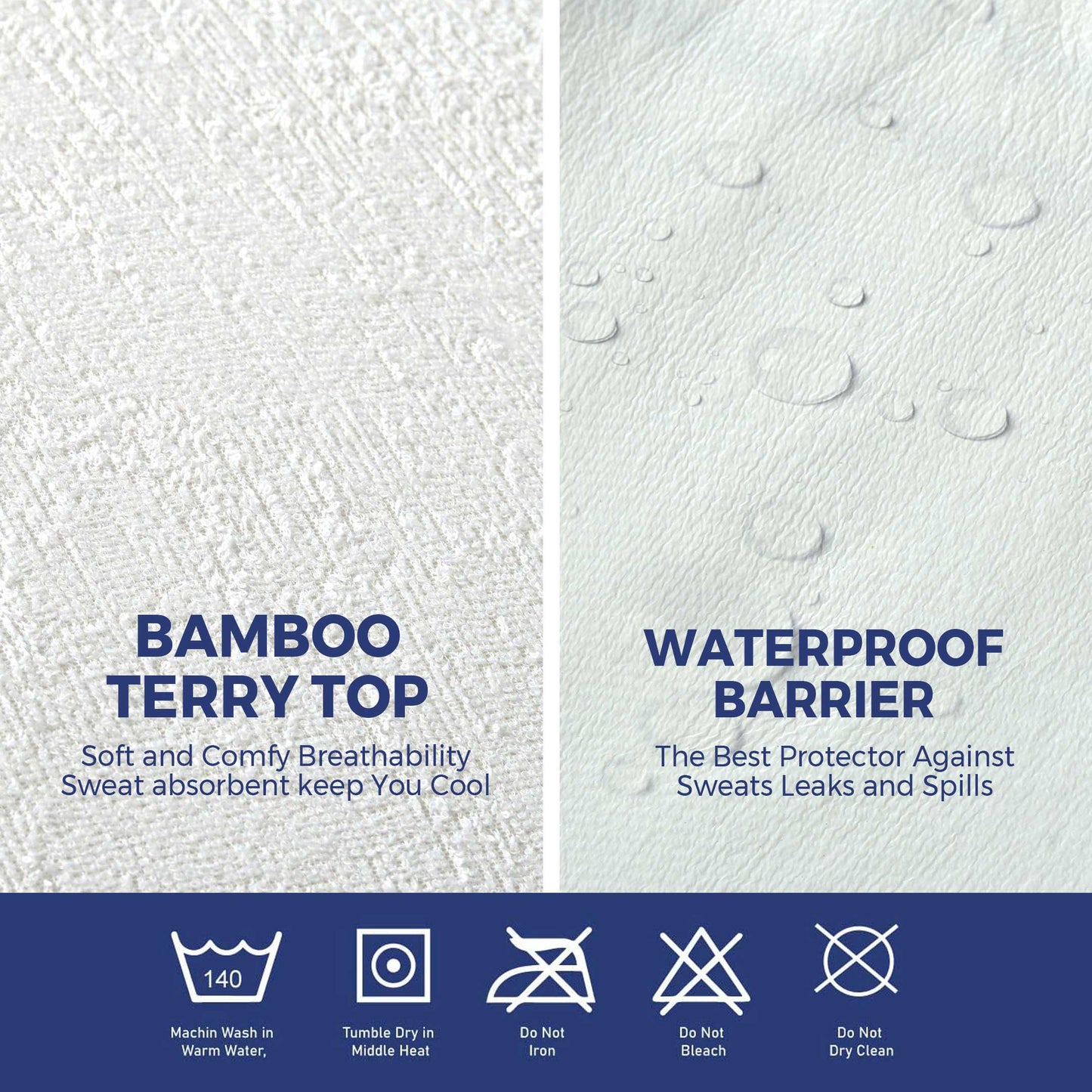 Waterproof Terry Mattress Protector