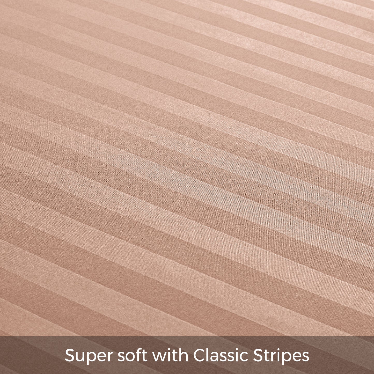 Premium Quality Stripe Fitted Sheet