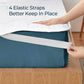 Waterproof Mattress Protector With Elastic Strap