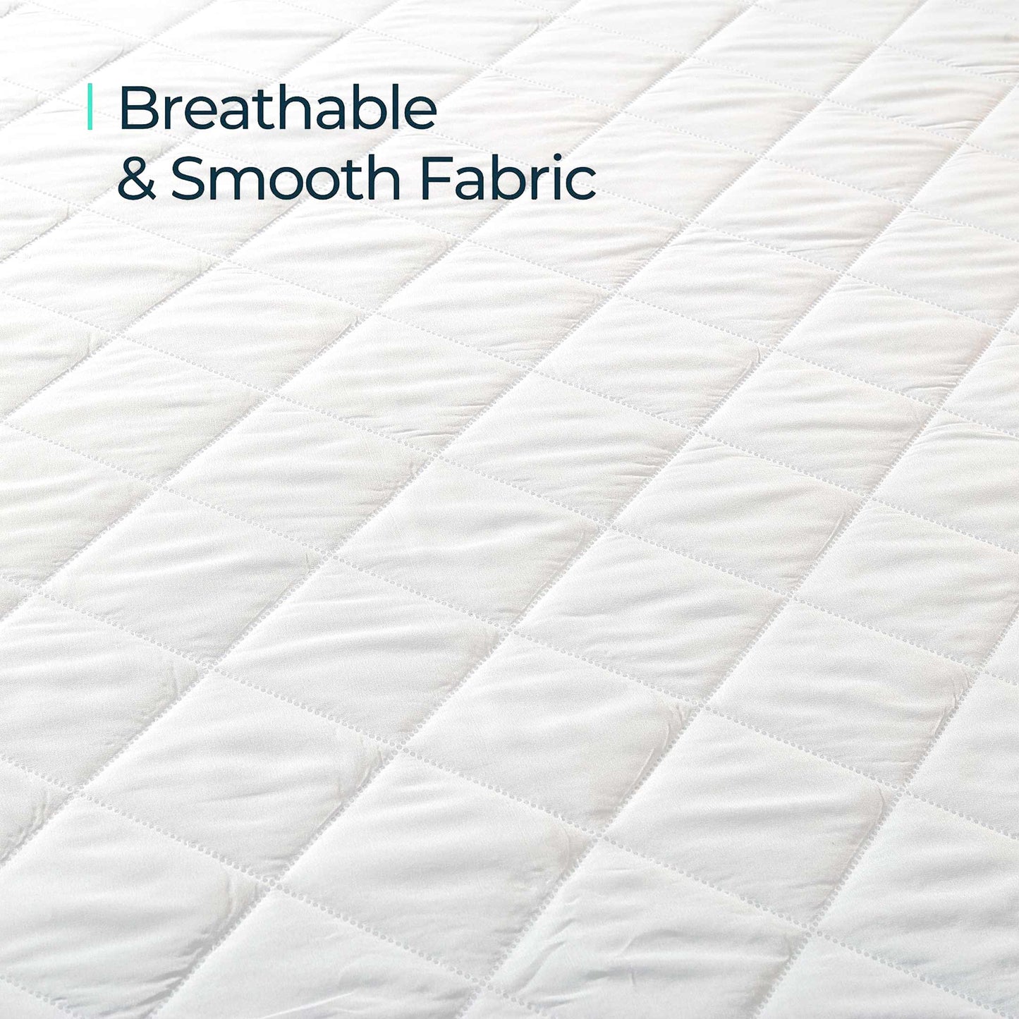 Waterproof Mattress Protector With Elastic Strap