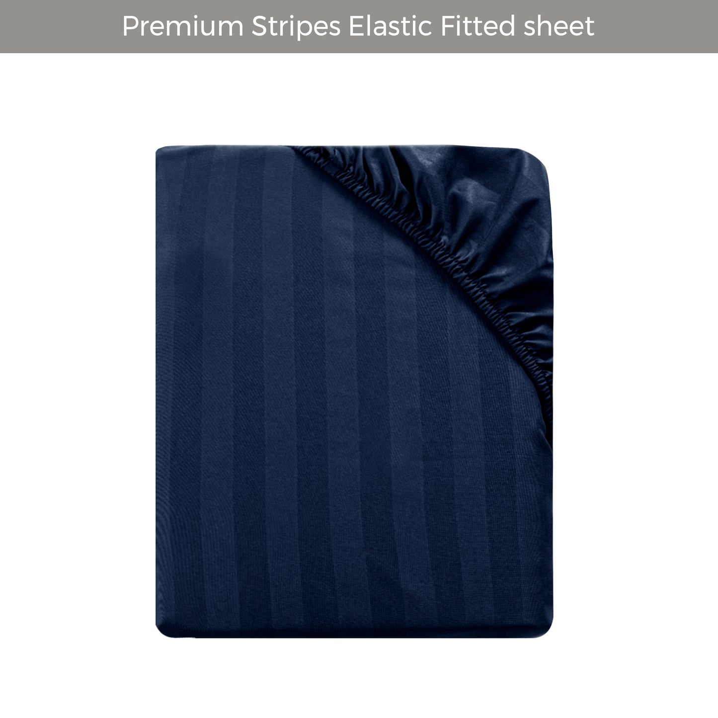 Premium Quality Stripe Fitted Sheet