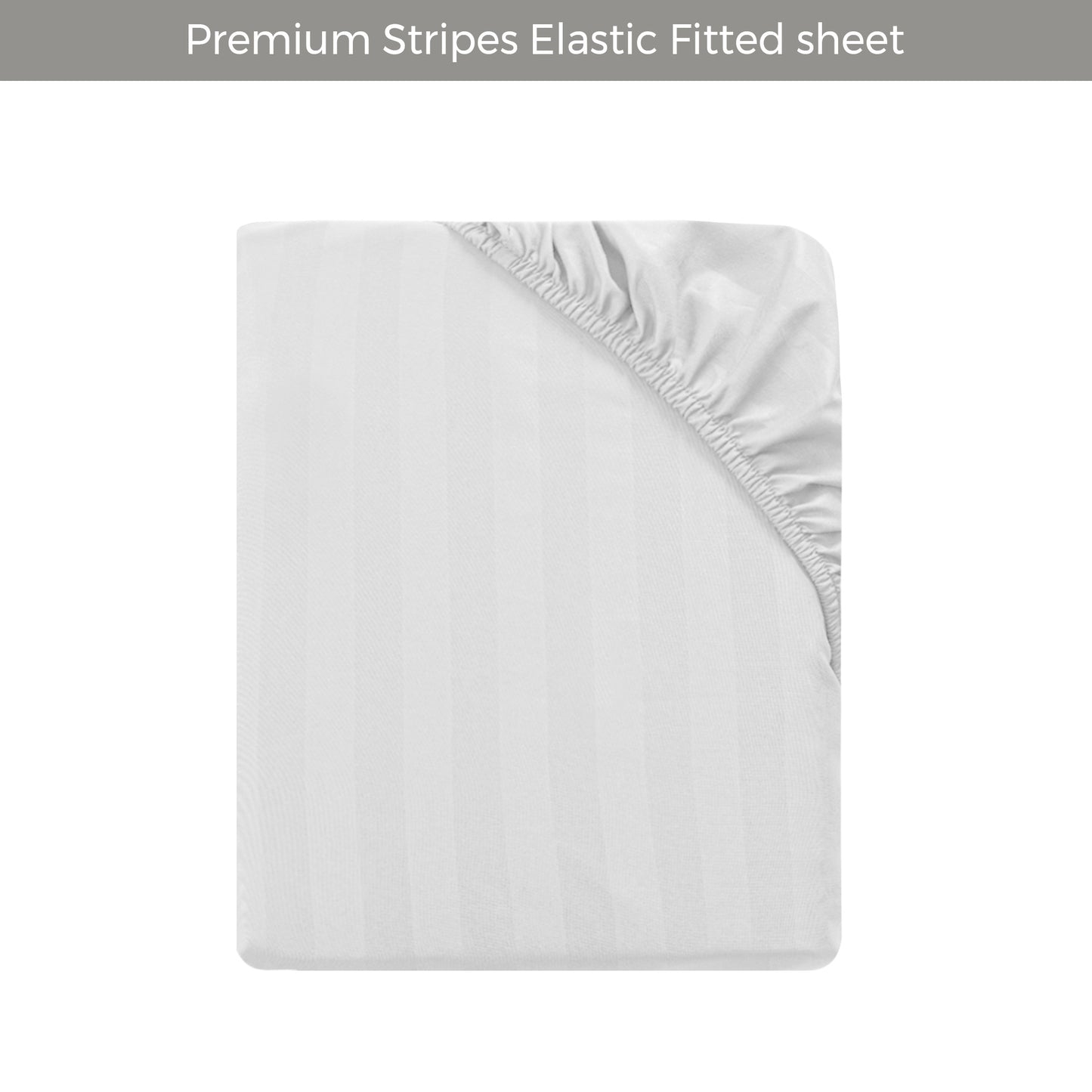 Premium Quality Stripe Fitted Sheet