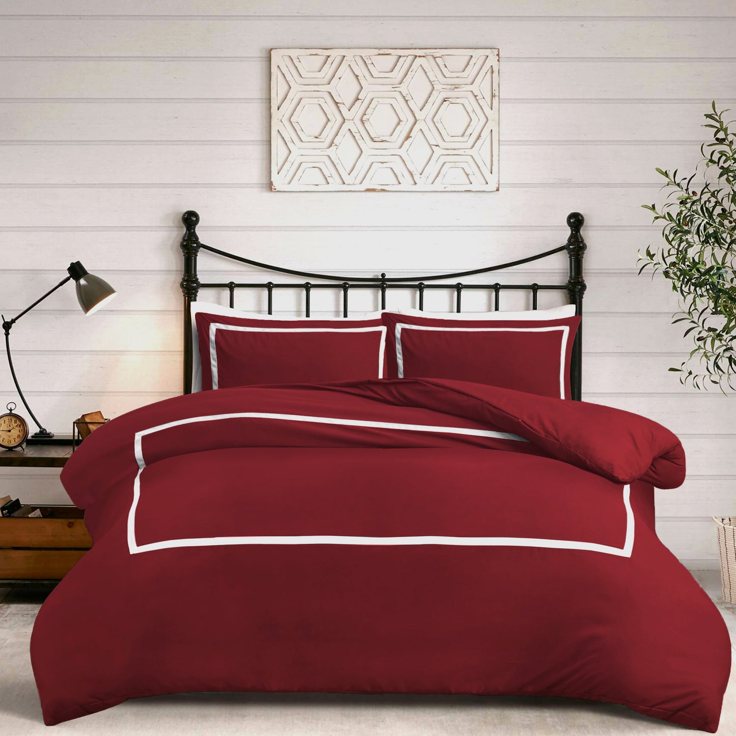 Ribbon Duvet Cover Set