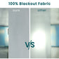 White Blackout Lining Fabric by Yard 110” Wide