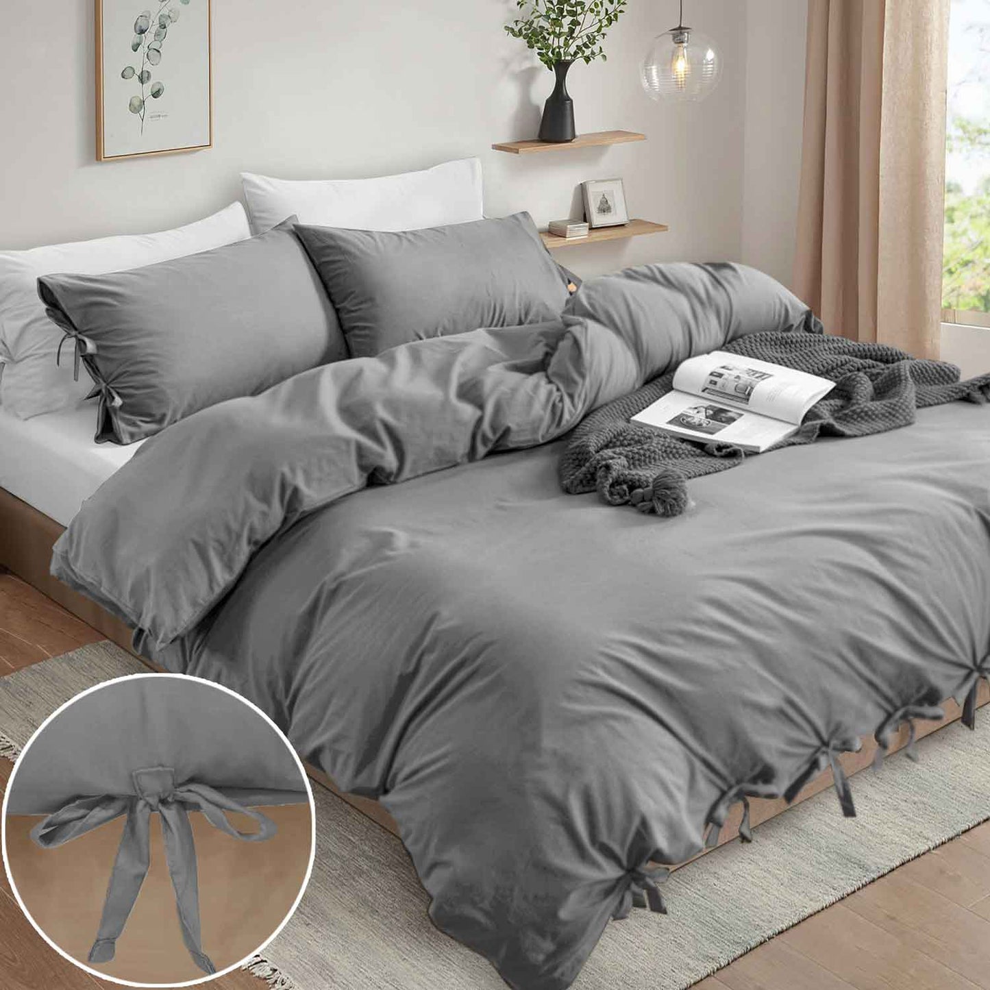 Knotted Duvet Cover Set