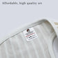 Baby Bib Ivory Cream Stripe