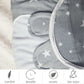 Baby Swaddle Grey (Stripes, Clouds, Stars)