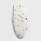 Baby Swaddle Ivory Cream (ABC, Sun, Banana)