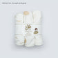 Baby Swaddle Ivory Cream (ABC, Sun, Banana)