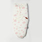 Baby Swaddle Lilac (Stripes, Clouds, Stars)