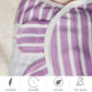 Baby Swaddle Lilac (Stripes, Clouds, Stars)