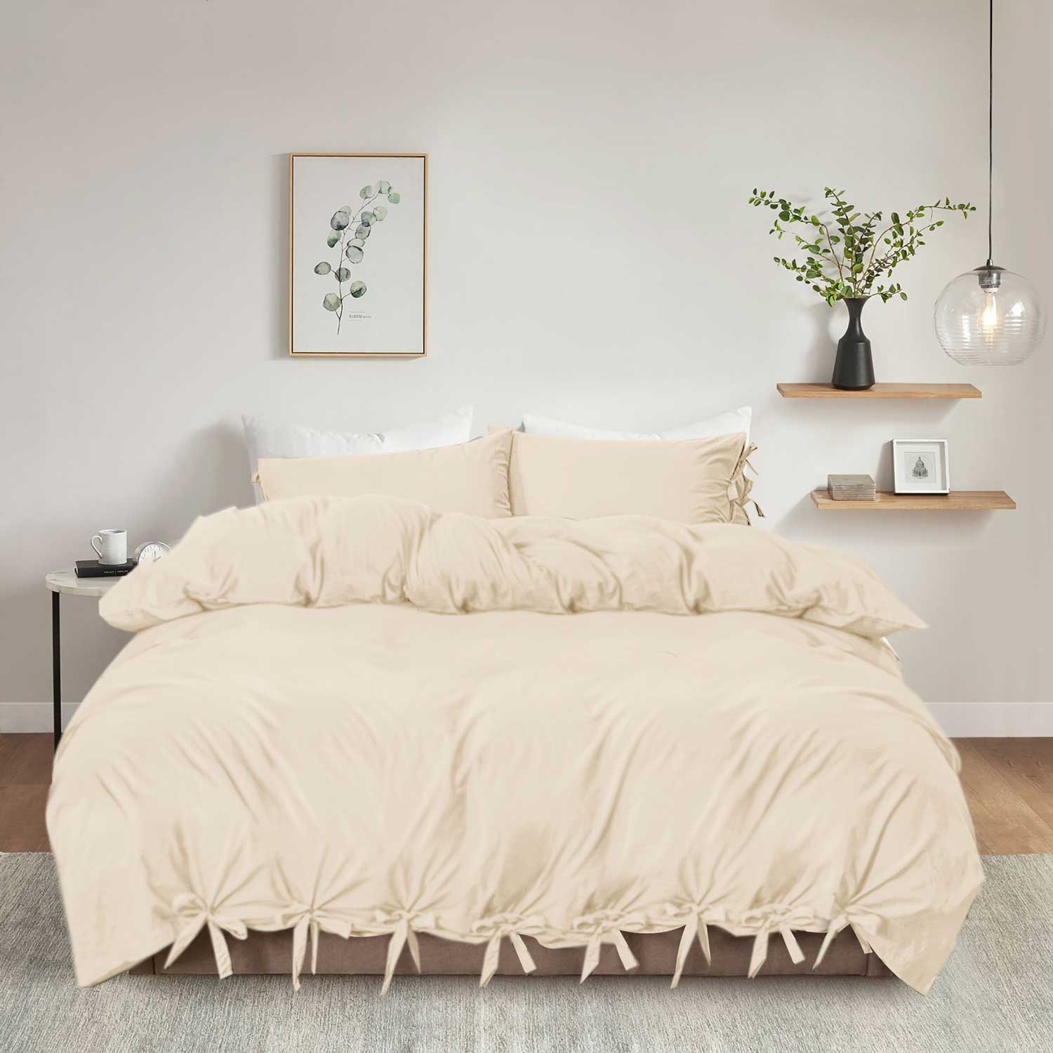 Knotted Duvet Cover Set