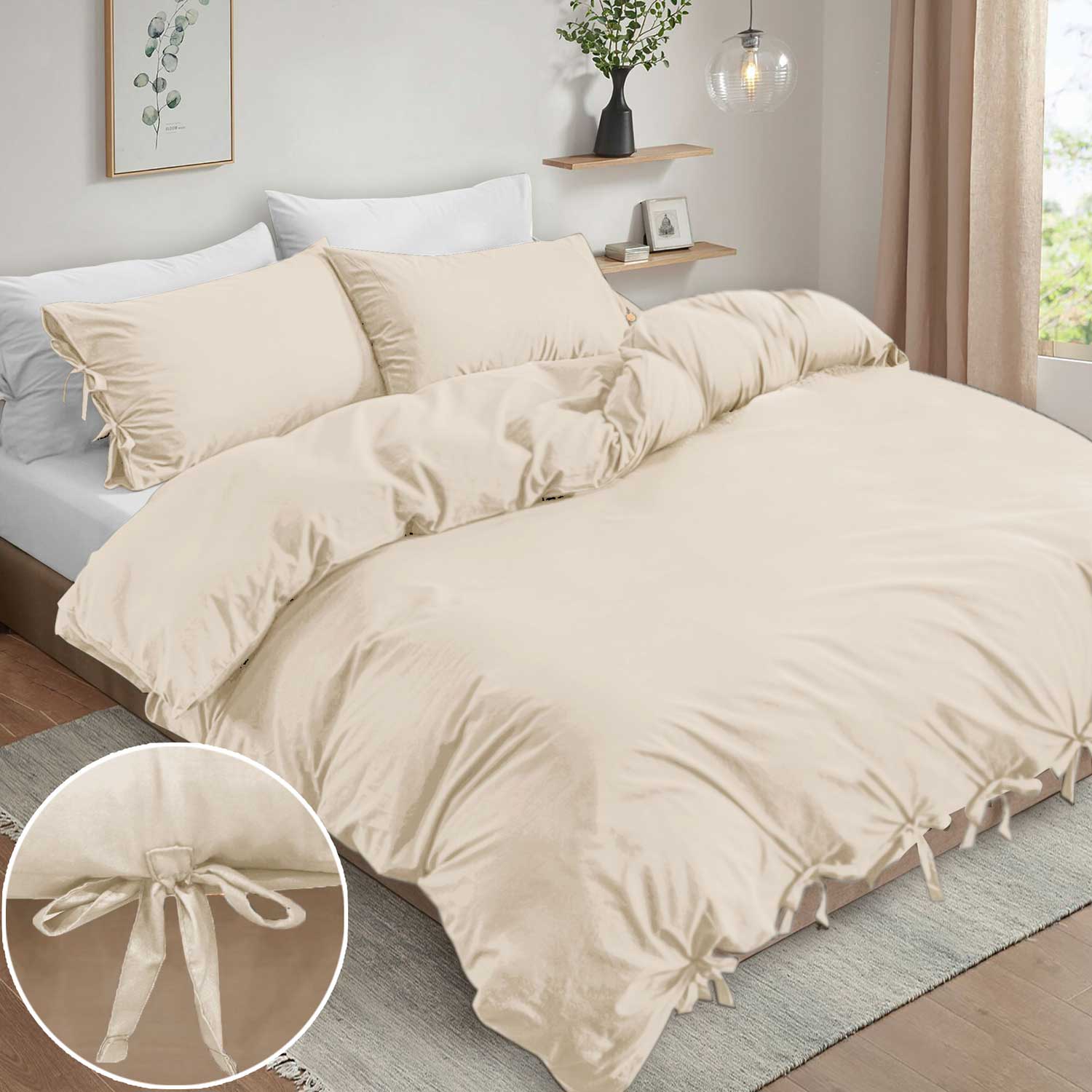 Knotted Duvet Cover Set