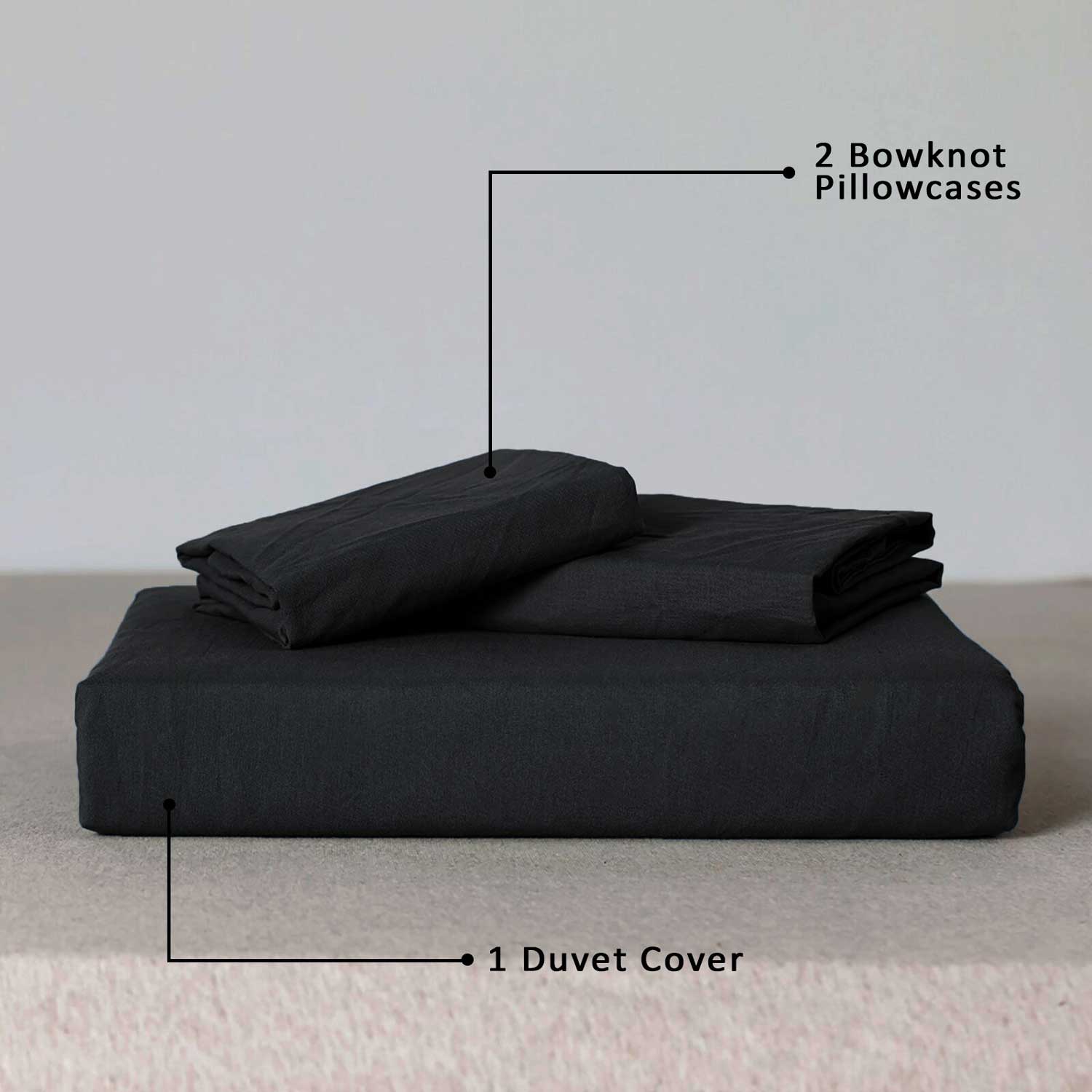 Knotted Duvet Cover Set