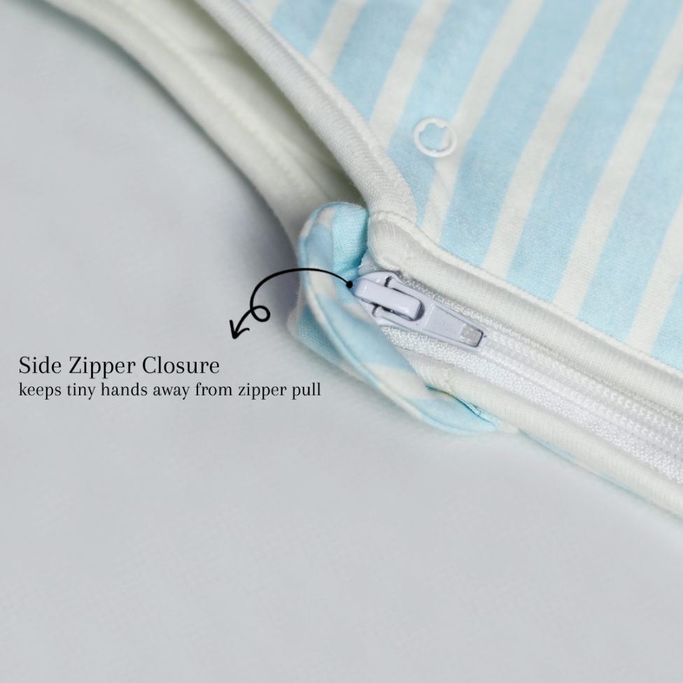 Light Blue Stripes Baby Sleeping Bag