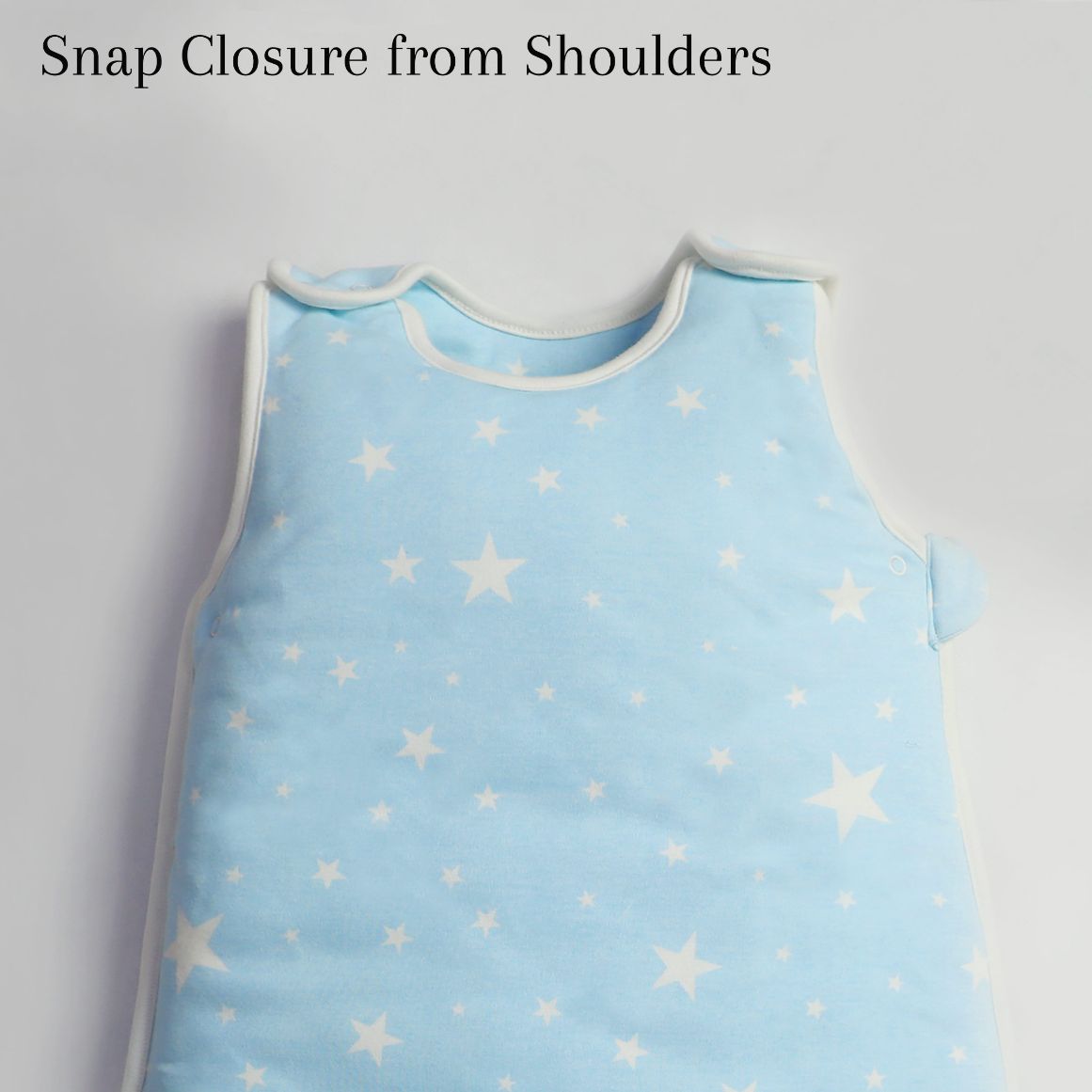 Light Blue Stars Baby Sleeping Bag