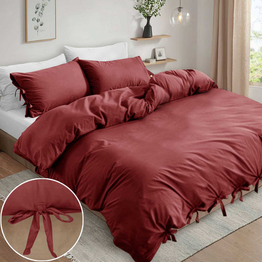 Knotted Duvet Cover Set