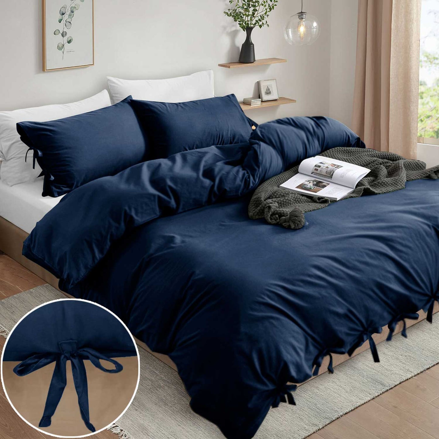 Knotted Duvet Cover Set