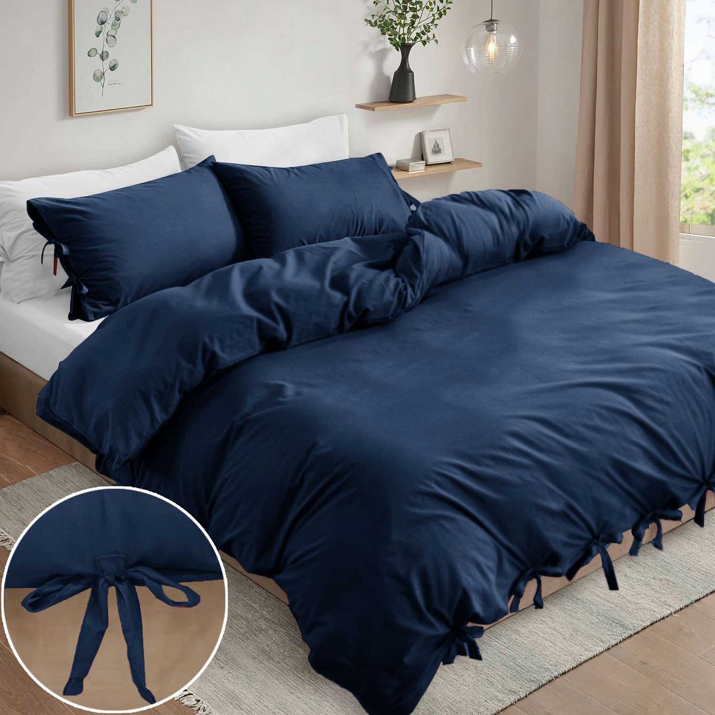 Knotted Duvet Cover Set