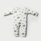 Newborn Baby Romper Bodysuit Grey (Stripes, Clouds, Stars)