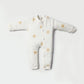 Newborn Baby Romper Bodysuit Ivory Cream (ABC, Sun, Banana)