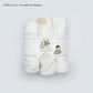 Newborn Baby Romper Bodysuit Ivory Cream (ABC, Sun, Banana)
