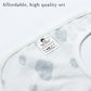 Pack of 3 Bibs Set Grey (Stripes, Clouds, Stars)