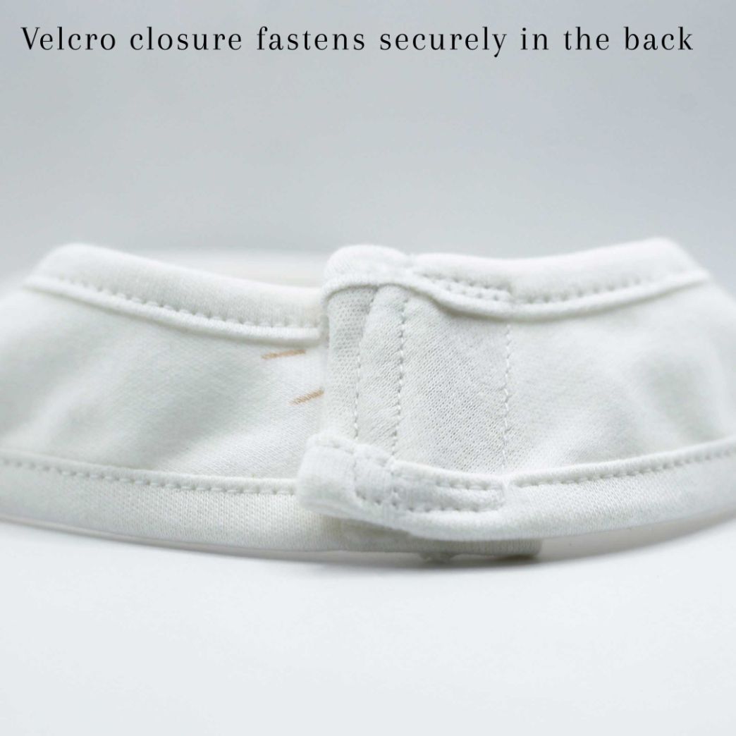 Pack of 3 Bibs Set Ivory Cream (ABC, Sun, Banana)