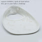 Pack of 3 Bibs Set Ivory Cream (ABC, Sun, Banana)