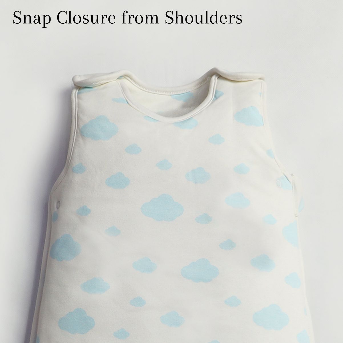 Light Blue Clouds Baby Sleeping Bag