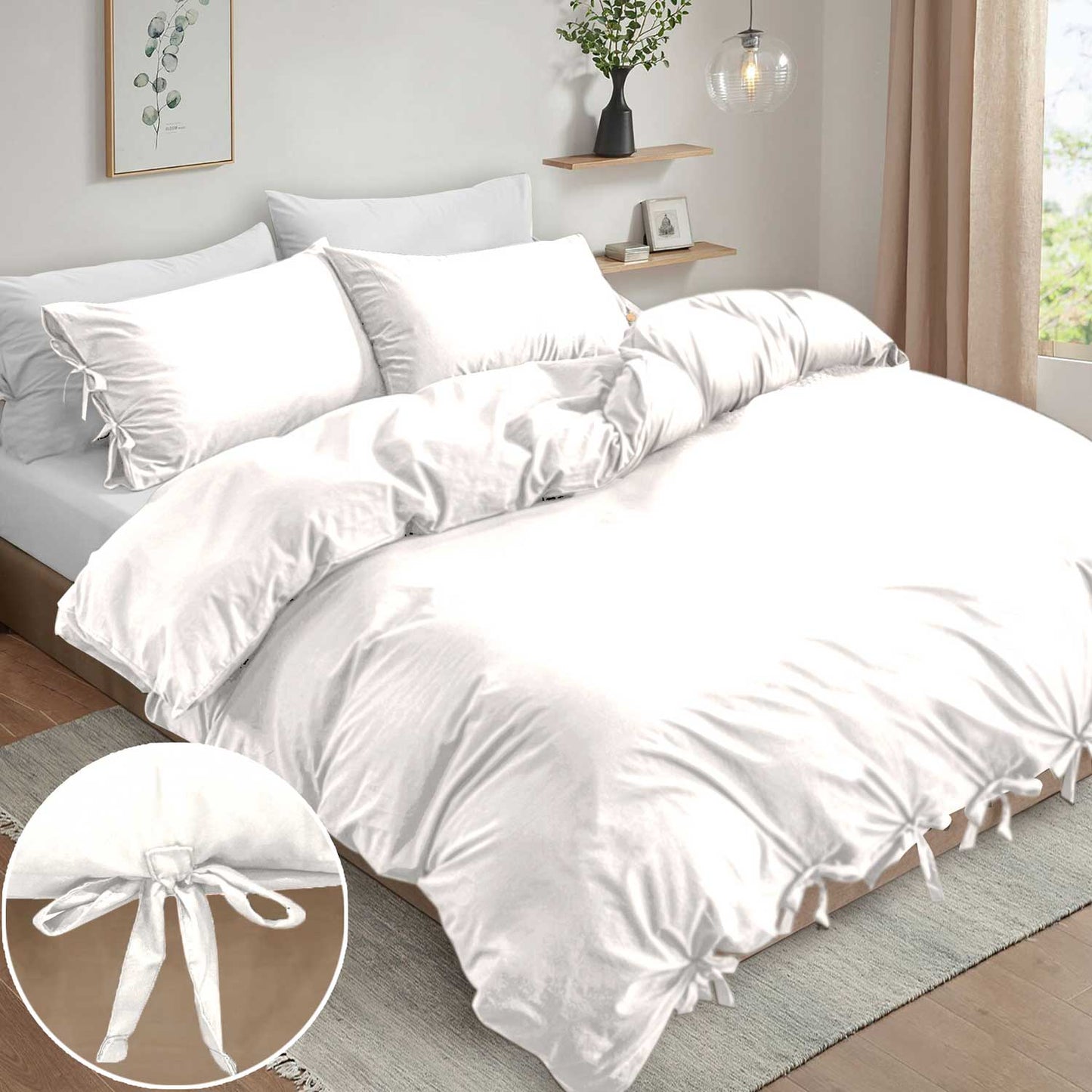 Knotted Duvet Cover Set