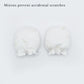 Pair of 3 Baby Mittens Ivory Cream (ABC, Sun, Banana)
