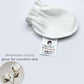 Pair of 3 Baby Mittens Ivory Cream (ABC, Sun, Banana)