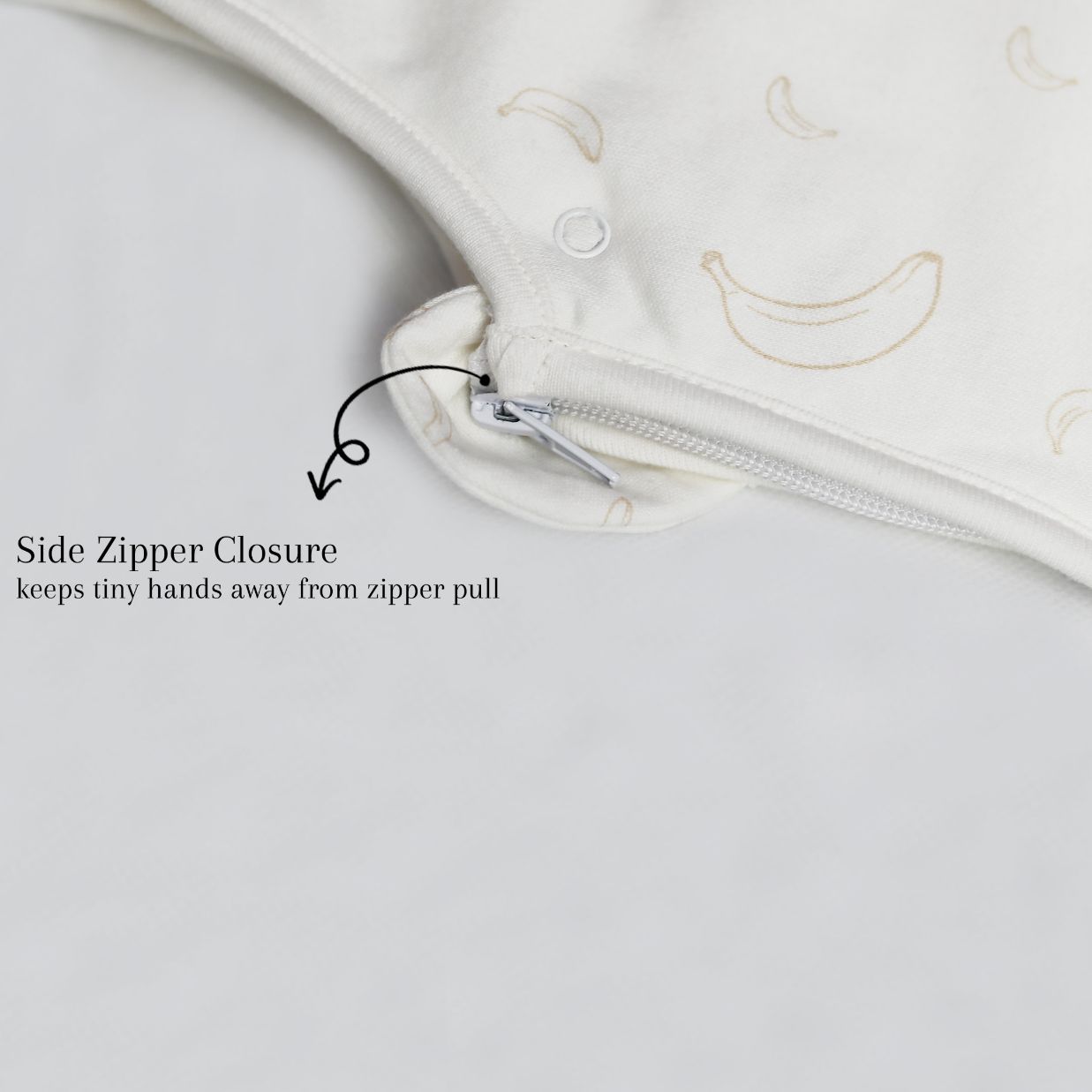 Ivory Cream Banana Baby Sleeping Bag